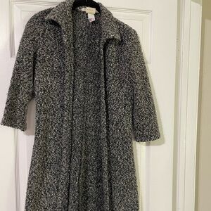 La Belle black and white long dress cover size medium